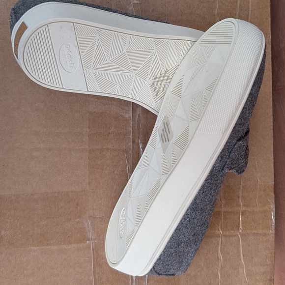 Dr. Scholl's Gray Felt Slip-On Loafers with White Sole (New)❣️ - Picture 4 of 10
